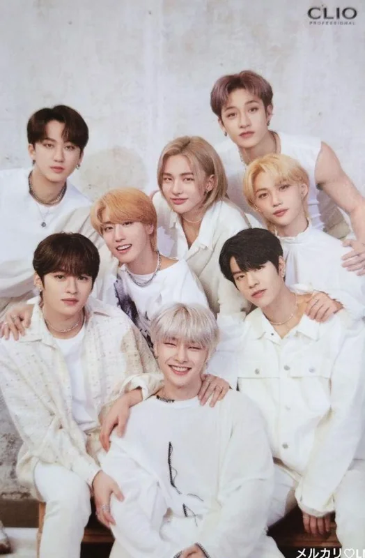 Bang Chan, Changbin, Felix, Han, Hyunjin, I.N, Lee Know, Seungmin — CLIO