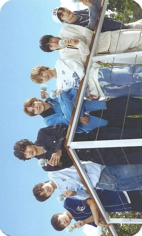 ANTON, EUNSEOK, SHOTARO, SOHEE, SUNGCHAN, WONBIN, XngHan — Baskin Robbins x RIIZE - Collaboration, Blue