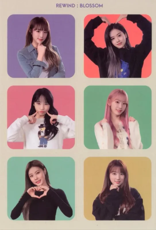 Kang Hye Won, Kim Chaewon, Nako, Sakura, Yena, Yujin — Rewind : Blossom, Cassette