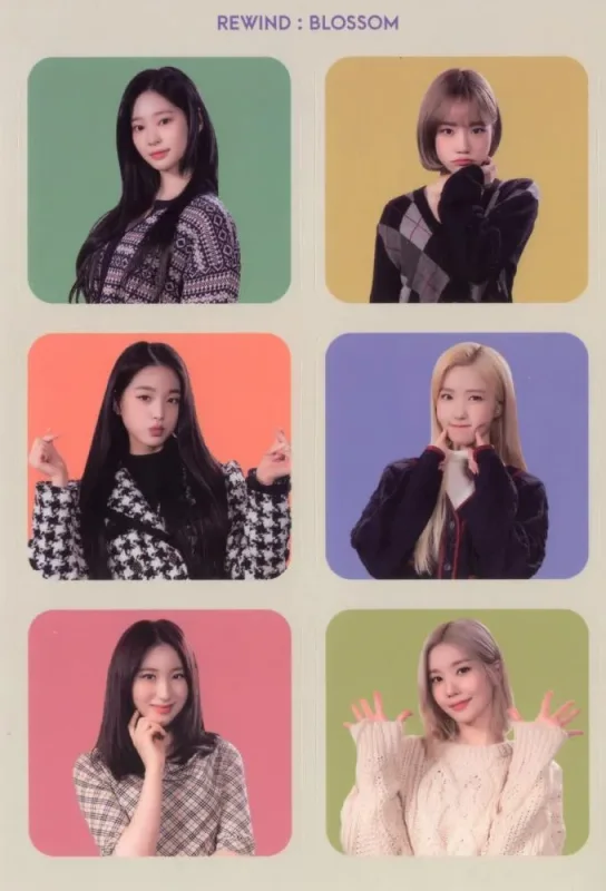 Hitomi, Jo Yuri, Kwon Eun Bi, Lee Chae Yeon, Minju, Wonyoung — Rewind : Blossom, Cassette