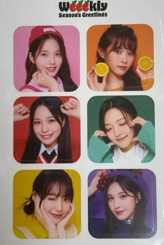 Han Jihyo, Hyewon, Jaehee, Lunedi, Soeun, Soojin — 2023 SEASON'S GREETINGS