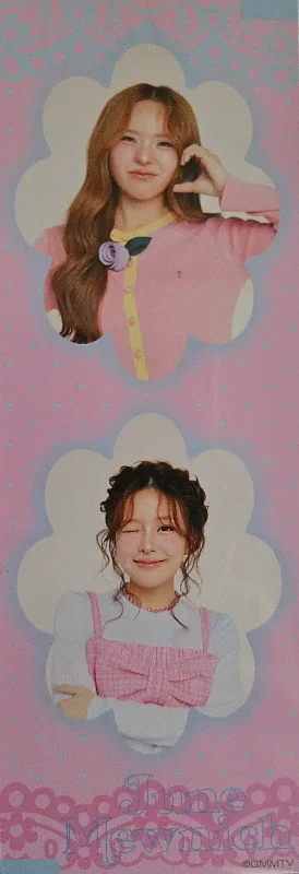 June Wanwimol, Mewnich Nannaphas — BLUSH BLOSSOM FAN FEST | JUNEMEWNICH MINI PHOTOSET
