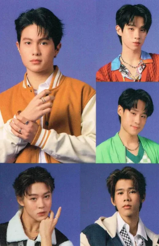 Hong, Lego, Nut, Tui, William — BACK TO SCHOOL SERIES | EXCLUSIVE PHOTOCARD SET