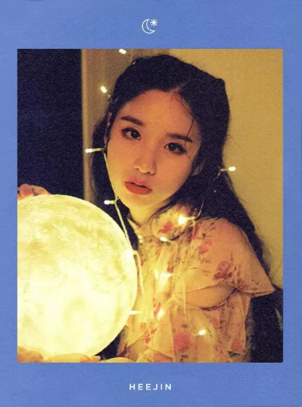 HeeJin — Orbit 1.0 - Official Fanclub, Message Card