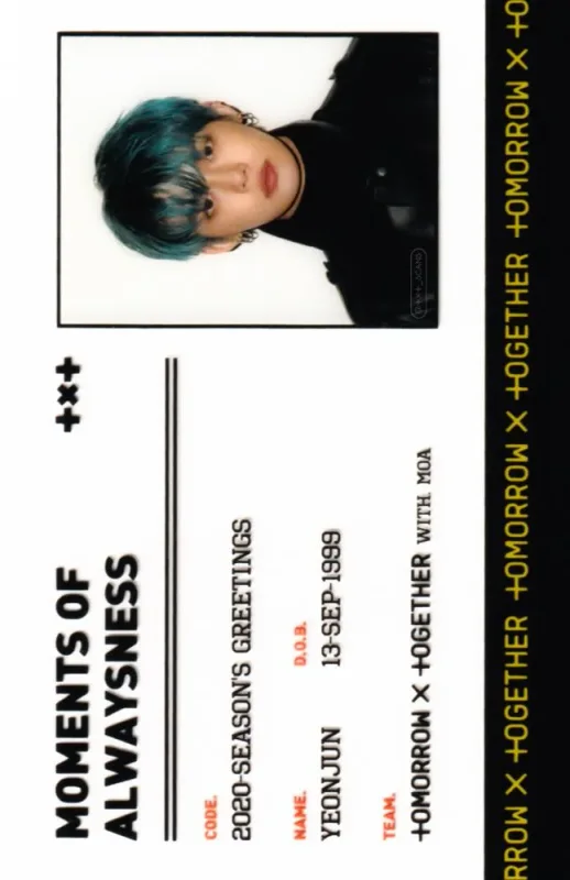 YEONJUN — 2020 Season's Greetings