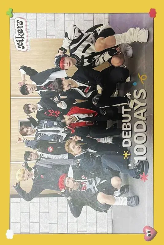 Hunter, Hyunwoo, Jinsik, Junghoon, Junmin, Minjae, Seeun, Sumin, Yechan, Yujun — DEBUT 100DAYS - Cafe Event
