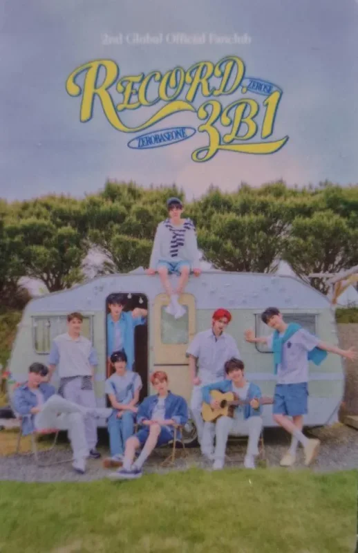 GYUVIN, HAO, Kim Ji Woong, Kim Tae Rae, Park Gun Wook, RICKY, Seok Matthew, SUNG HANBIN, YUJIN — RECORD.ZB1 - 2nd Global Official Fanclub