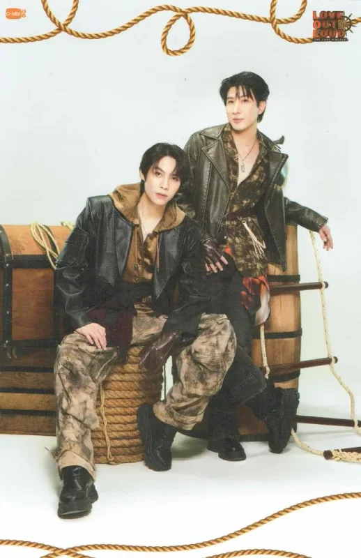 First Kanaphan, Khaotung Thanawat — LOL FAN FEST 2024 : THE LOVE PIRATES | POSTCARD SET